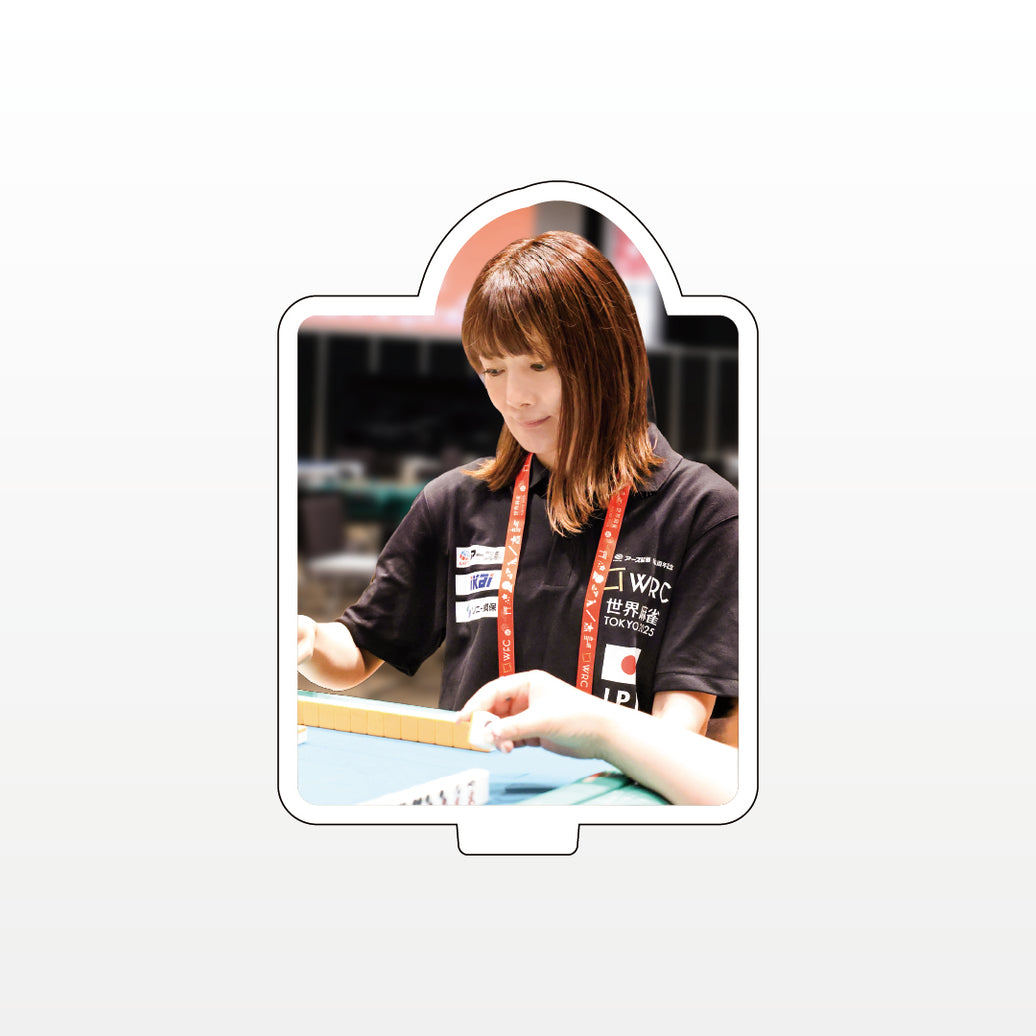 【黒沢咲】アクリルスタンド(世界麻雀ユニフォーム着用)