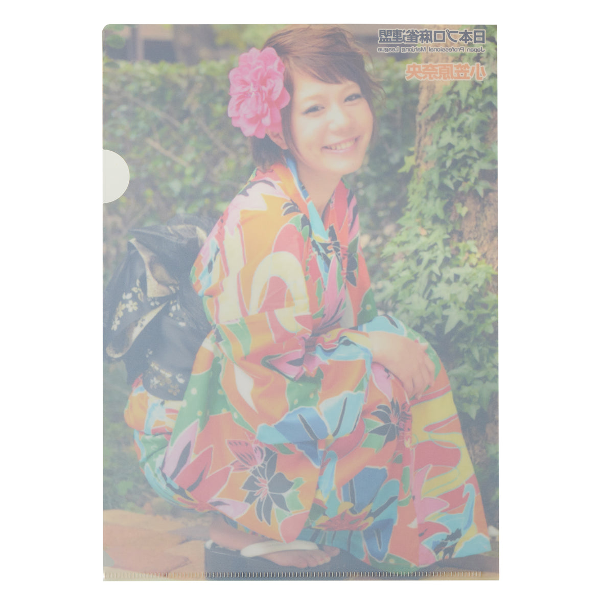 小笠原奈央　クリアファイル